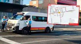 Plan de desvío se realiza por la construcción de la estación Carmen de la Legua de la Línea 2 del Metro de Lima. Plan de desvío se realiza por la construcción de la estación Carmen de la Legua de la Línea 2 del Metro de Lima.