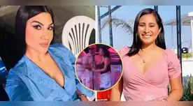 Prominente pancita de Brunella Torpoco llama la atención de Kathy Sheen.