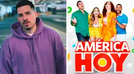 Armando Tafur anuncia el estreno de América Hoy con Christian Dóminguez en la portada Armando Tafur anuncia el estreno de América Hoy con Christian Dóminguez en la portada