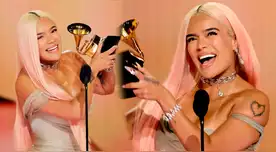 Karol G gana su primer Grammy estadounidense a por su álbum 'Mañana será bonito'. Karol G gana su primer Grammy estadounidense a por su álbum 'Mañana será bonito'.