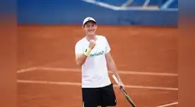 Ignacio Buse estuvo muy cerca de lograr la clasificación de Perú   ante Chile en Qualifiers de la Copa Davis 2024