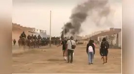 PNP tuvo que enfrentar a presuntos invasores, en Pucusana.