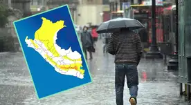 A tomar sus precauciones. Fuertes lluvias azotarán varias regiones del país según Senamhi.