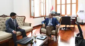 El jefe de la Autoridad Nacional de Control del PJ Roberto Palacios se reunió con el director del Centro de Investigaciones Judiciales del PJ El jefe de la Autoridad Nacional de Control del PJ Roberto Palacios se reunió con el director del Centro de Investigaciones Judiciales del PJ