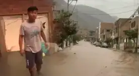 Se activaron las quebradas tras las fuertes lluvias en Lima.