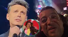 Carlos Vílchez presente en el concierto de Luis Miguel: ¡Mi papi, mi churro, mi Micky, mi rey¡ Carlos Vílchez presente en el concierto de Luis Miguel: ¡Mi papi, mi churro, mi Micky, mi rey¡