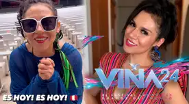 Ruby Palomino se alista para su presentación en Viña del Mar 2024.