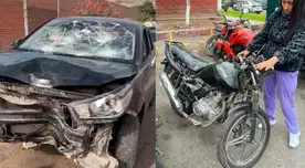 De acuerdo a familiares, el conductor del auto no se hace responsable de los gastos médicos.