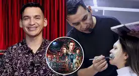 Pablo Beltrán FX es un maquillador profesional que ha logrado trabajar en Netflix.