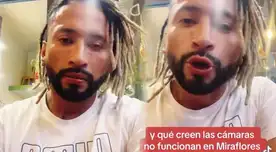 Zumba con impotencia tras sufrir robo en Miraflores.