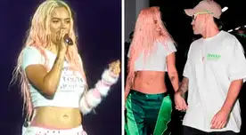 Karol G oficializa su relación con Feid y lo anuncia en concierto: "Ya estoy comprometida"