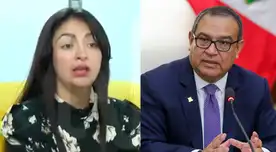 Fémina indicó que conoció a Alberto Otárola en el 2020 por circunstancias de trabajo.