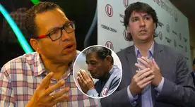Phillip Butters y su mensaje para Universitario en favor de Roberto Challe.