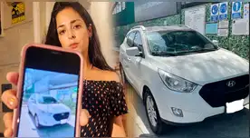 Andrea Luna sufre el robo de su camioneta y recibe llamas extorsionadoras.