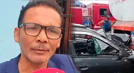 Kike Suero destrozado con la muerte de su hermano tras accidente vehicular.