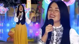 Katy Jara cantó en 'El Reventonazo de la Chola' tras 3 años ausente de la TV.