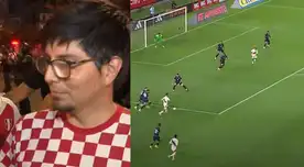 Hincha peruano alentó a la Bicolor con camiseta de Croacia y sorprende con revelación