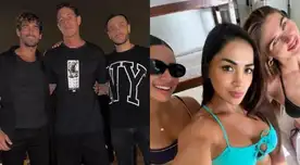Mario Irivarren, Onelia Molina, Hugo García y Alessia Rovegno viajaron al norte del país.