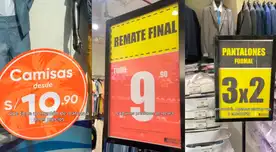 Conoce más sobre la tienda que ofrece prendas desde los S/9.90.