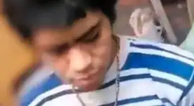 La madre denunció a su hijo ante la Policía Nacional del Perú.