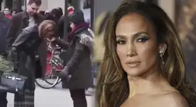 Jennifer López causa polémica tras ser captada escupiendo un chicle en la mano de su asistente: ¿Qué pasó?