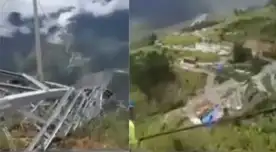 Según denunciaron los afectados, se trataría de un atentado de mineros ilegales. Según denunciaron los afectados, se trataría de un atentado de mineros ilegales.