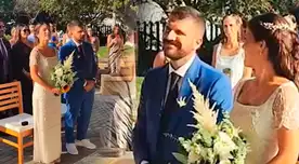 José Peláez y su esposa se dieron el 'sí'. José Peláez y su esposa se dieron el 'sí'.