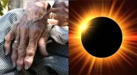 Abuelita sube al techo de su casa para ver el ECLIPSE SOLAR y muere en México.