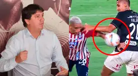 Jean Ferrari criticó a un éxarbitro FIFA por considerar que estuvo bien anulado el gol de Alex Valera.