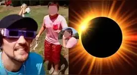 Niño se queda ciego tras quitarse los lentes en pleno eclipse solar y es viral en redes sociales.
