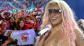 Karol G dio su primer concierto ayer 12 de abril en el Estadio San Marcos.