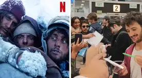 'La Sociedad de la nieve': elenco llegó a Perú para reunirse con sus fans