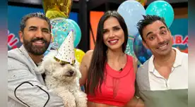 "Arriba mi gente" celebra segundo aniversario en Latina con Maju Mantilla, Santi Lesmes y Fernando Díaz.