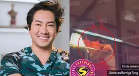 Jhonattan Barriga Fong fue captado en una discoteca de Ica. Jhonattan Barriga Fong fue captado en una discoteca de Ica.