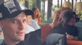 Facundo González otra vez en besos con Pamela Díaz, modelo chilena de 43 años