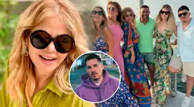 Gisela Valcárcel y Armando Tafur mantienen una buena relación.