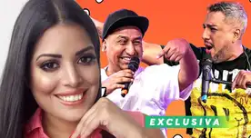 Clara Seminara jala las orejas a su amigo Ricardo Mendoza de Hablando Huevadas.