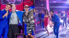 Grupo 5 brilló en Telemundo: agrupación interpretó la nueva canción que lanzó con Guaynaa y Mike Bahía