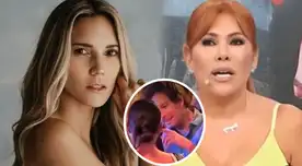 Magaly Medina cuestiona a María Grazia Gamarra tras reacción frente a ampay de su esposo.