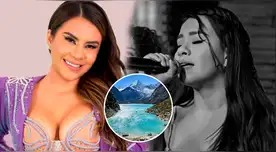 Thamara Gómez fue multada y no podrá sacar videoclip en la laguna de Parón. Thamara Gómez fue multada y no podrá sacar videoclip en la laguna de Parón.