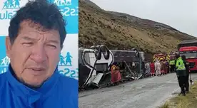 Médico que presenció la tragedia en Ayacucho se detuvo a ayudar a los pasajeros. Médico que presenció la tragedia en Ayacucho se detuvo a ayudar a los pasajeros.