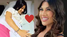 Brunella Torpoco da a luz a su hijo Emiliano y lo comparte con sus seguidores. Brunella Torpoco da a luz a su hijo Emiliano y lo comparte con sus seguidores.