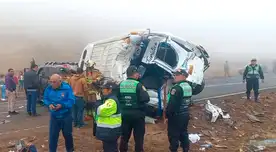 Accidente en Pasamayo deja varios heridos y fallecidos.