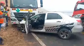 Accidente en Serpentín de Pasamayo genera tránsito, parcialmente, paralizado.