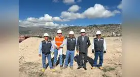 José Luis Farfán en el lugar donde se construirá la residencia y el comedor. José Luis Farfán en el lugar donde se construirá la residencia y el comedor.