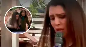 Lady Guillén visitó la zona afectada de la explosión en Villa María del Triunfo.