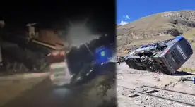 Cuatro pasajeros murieron por el accidente de bus y un tren de carga en La Oroya. Cuatro pasajeros murieron por el accidente de bus y un tren de carga en La Oroya.