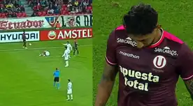 ‘Canchita’ Gonzáles dejó con 10 jugadores a Universitario y Fabián Bustos reaccionó.