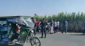 El hecho fue alertado por los conductores que transitaban por el lugar.