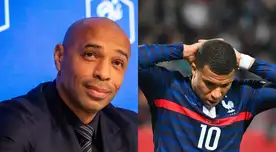 Henry explicó la razón por la cual no convocó a Mbappé. Henry explicó la razón por la cual no convocó a Mbappé.